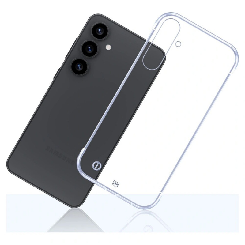 3mk Just20g Clear Case dėklas Samsung Galaxy S25+, skaidrus