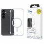 3mk Just20g MagCase dėklas Samsung Galaxy S25+, skaidrus