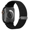 Tech-Protect Nylon Sport nailoninis dirželis Apple Watch 44/45/46/49 mm laikrodžiams, juodos spalvos