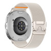 Tech-Protect Nylon Clasp išmaniojo laikrodžio dirželis Samsung Galaxy Watch 8 / 9 / Classic 40 / 44 / 46 mm, Starlight