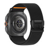 Tech-Protect Nylon Clasp išmaniojo laikrodžio dirželis Samsung Galaxy Watch Ultra 1 / 2 2024-2026 47 mm, juodas