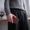 Tech-Protect Wallet atverčiamas dėklas Xiaomi Redmi Note 17 Pro 5G, bordo