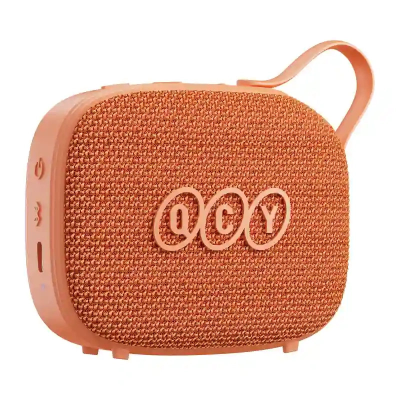 QCY SP3 nešiojamas belaidis garsiakalbis su Bluetooth, oranžinis