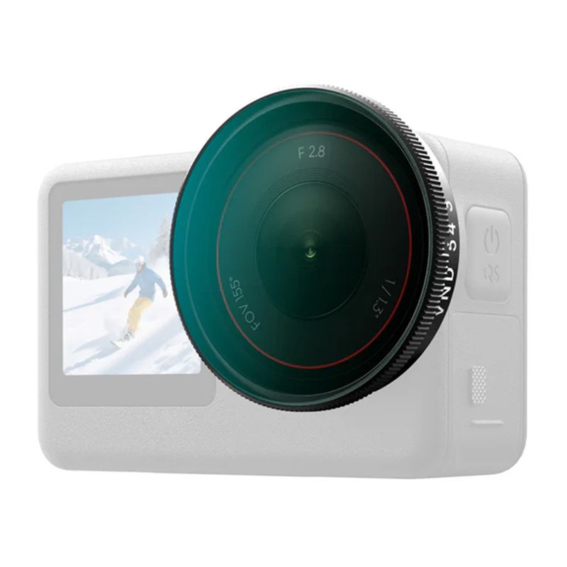 Filtrų rinkinys Telesin CPL/VND8/UV, tinkantis „DJI Osmo Action 6“ (3 vnt.)