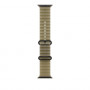 Apple Ocean Band dirželis išmaniajam laikrodžiui 49 mm, pusiau skaidrios jūržolių žalios spalvos, juodo titano apdaila, MKAV4ZM/A