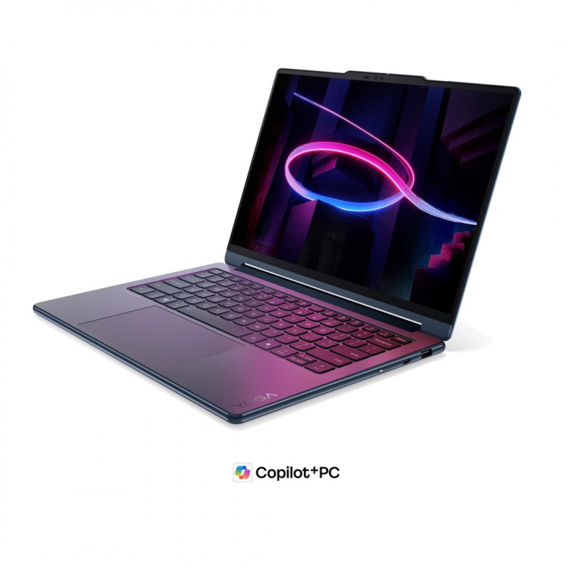 Lenovo Yoga 9i 2-in-1 Aura Edition 14IPH11 83SE001XPB laptopas, 14" 2,8K OLED jutiklinis ekranas, Intel Core Ultra 7 355, 32 GB RAM, 512 GB SSD, mėlynas