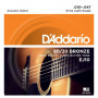 Daddario D'Addario EJ10 stygos akustinei gitarai, 10-47