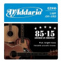 Daddario D'Addario EZ910 Light stygos akustinei gitarai, 11-52