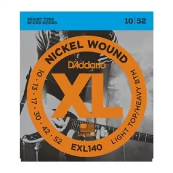 Daddario D'Addario EXL140 stygos elektrinei gitarai, 10–52
