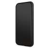 BMW BMHCN61RSPPR Leather Curve Perforate kietas dėklas Apple iPhone 11, raudonas