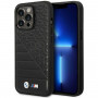 BMW BMHCP14L22PMGK apsauginis dėklas, skirtas iPhone 14 Pro, juodas, Bi Pattern
