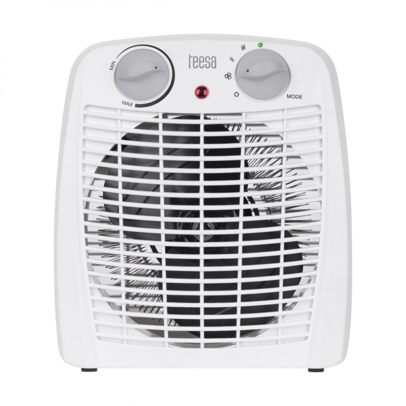 Teesa TSA8059 baltas ventiliatorinis šildytuvas, 0,8/1,2/2 kW