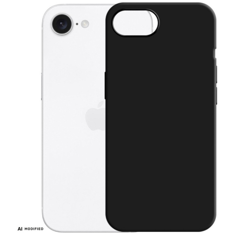 3MK Matt Case Pro Apple iPhone 16e / 17e juodas matinis telefono dėklas