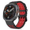 Tech-Protect Iconband Pro dirželis, skirtas Samsung Galaxy Watch Ultra 1 / 2 (2024-2026), 47 mm, juodas ir raudonas