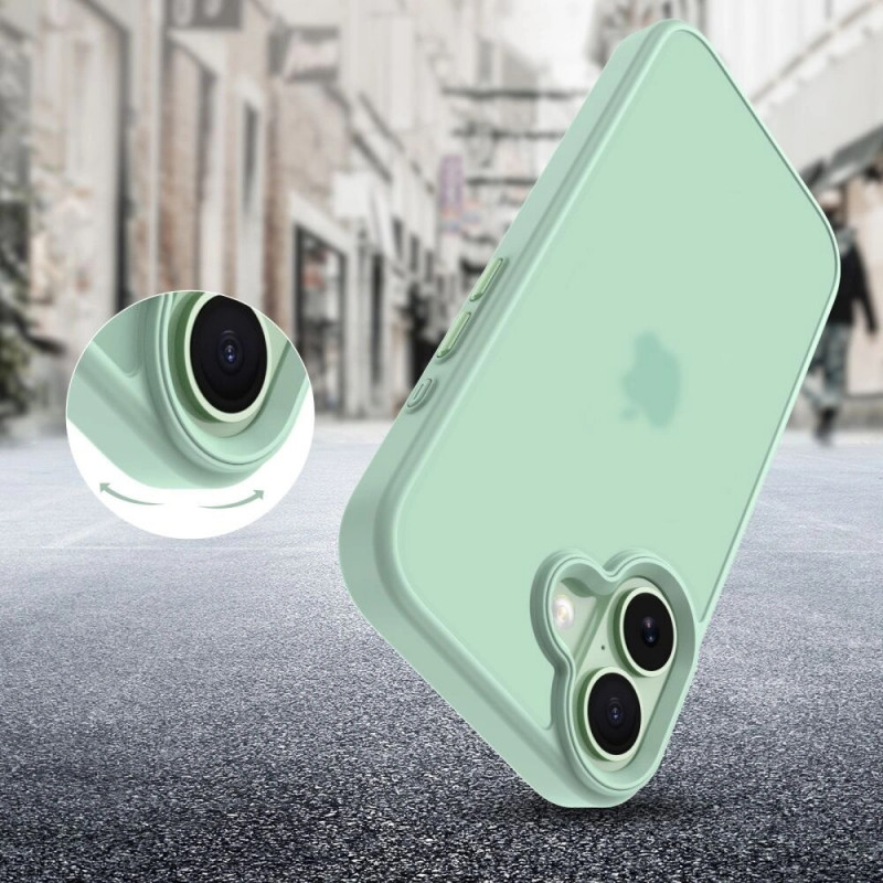 Tech-Protect MagMat telefono dėklas Apple iPhone 17, matinis šalavijo žalias