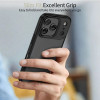 Tech-Protect MagMat THP4789 telefono dėklas Apple iPhone 17 Pro, matinis juodas