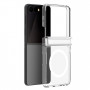 Dux Ducis Clin Mag dėklas Samsung Galaxy Z Fold8, suderinamas su MagSafe, skaidrus