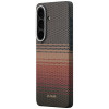 Dėklas PITAKA Edge Case MagSafe telefonui Samsung Galaxy S26+, saulėlydžio