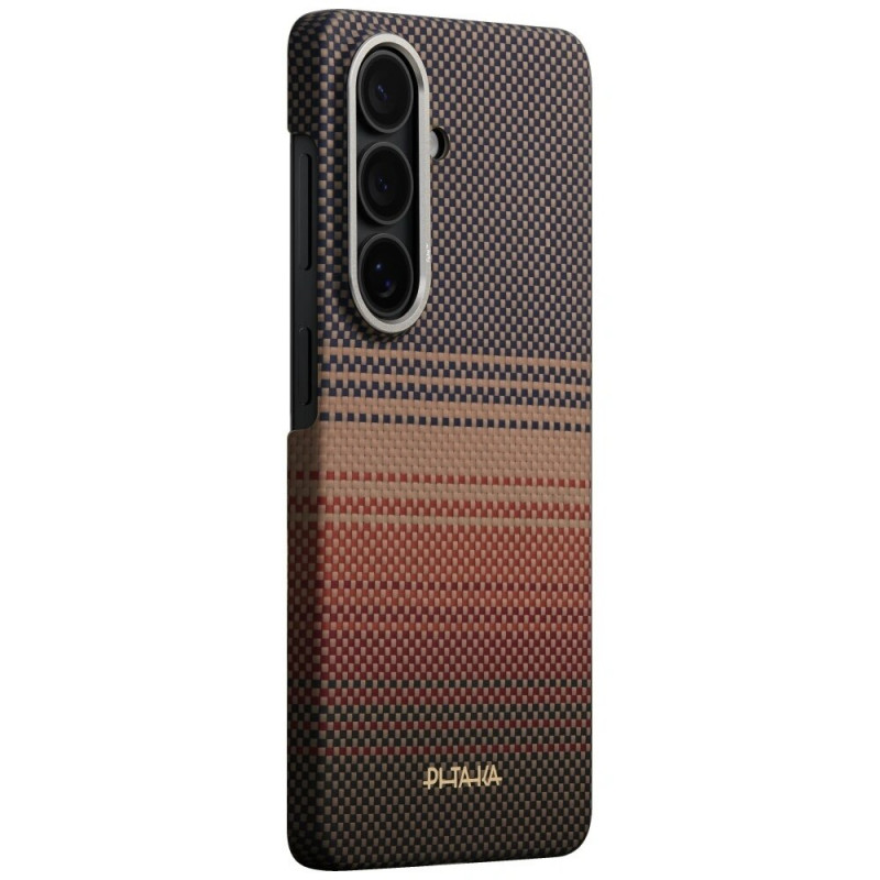 Dėklas PITAKA Edge Case MagSafe telefonui Samsung Galaxy S26+, saulėlydžio