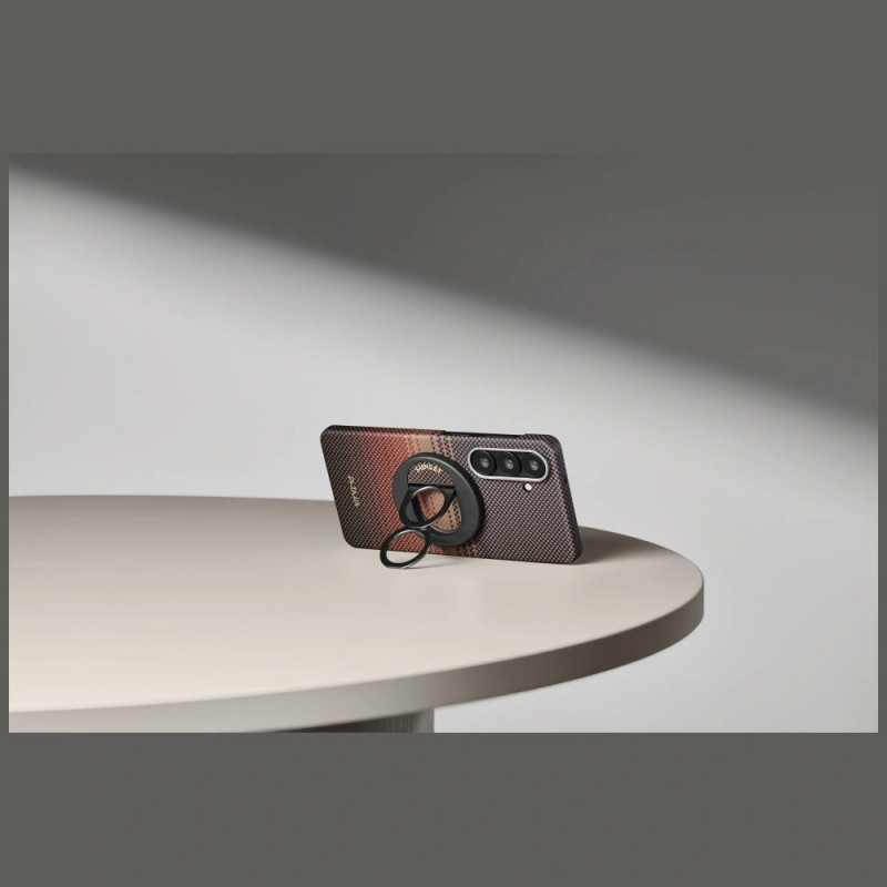 Dėklas PITAKA Edge Case MagSafe telefonui Samsung Galaxy S26+, saulėlydžio