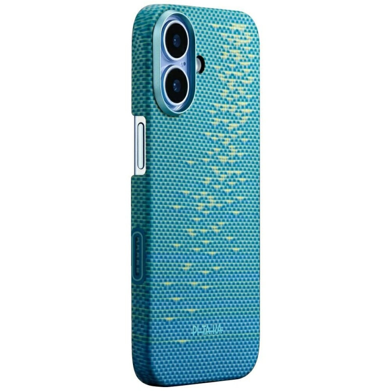 PITAKA Ultra-Slim MagSafe dėklas, skirtas Apple iPhone 17, lucid blue