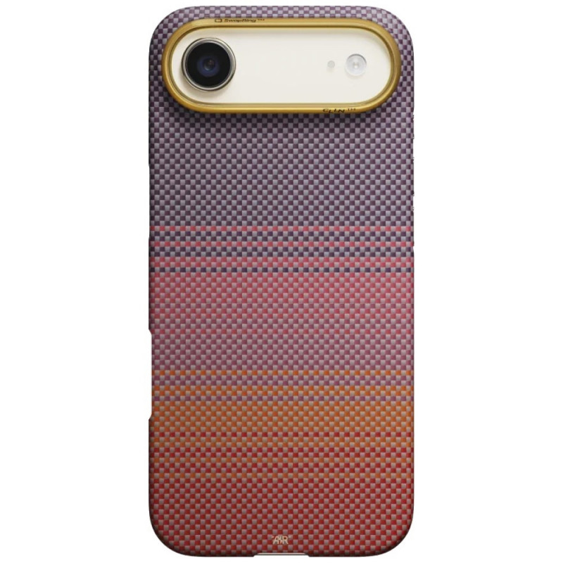PITAKA Edge Case California Dream 02 dėklas, skirtas Apple iPhone Air, saulėlydis