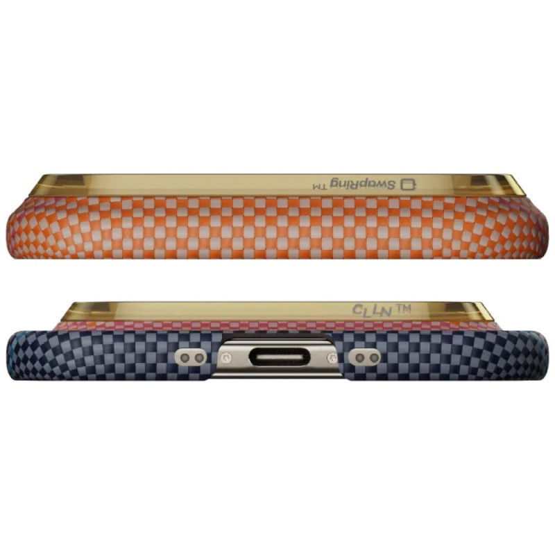 PITAKA Edge Case California Dream 05 dėklas, skirtas Apple iPhone Air, saulėlydis