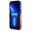 BMW BMHMP15MHTGE Gradient Bumper MagSafe dėklas Apple iPhone 15 Plus / 14 Plus, pilkas