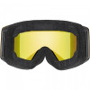 UVEX Provoqe FM slidinėjimo akiniai, Black/Rainbow