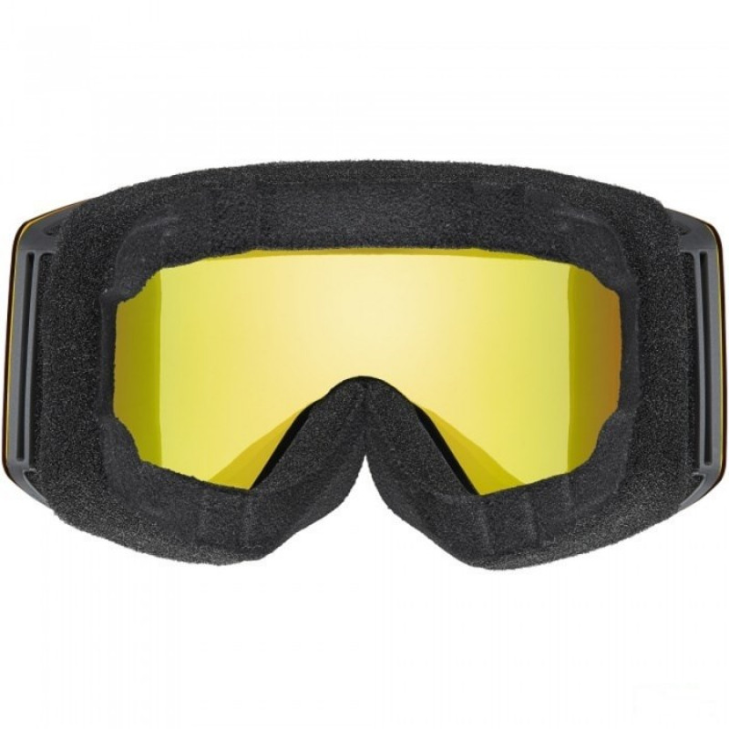 UVEX Provoqe FM slidinėjimo akiniai, Black/Rainbow