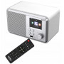 XORO DAB300IR WS WLAN interneto radijas su DAB+ ir Bluetooth, baltas