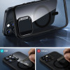 ESR Classic Hybrid HaloLock MagSafe dėklas su grūdintu stiklu, skirtas Apple iPhone 16 Pro Max, Clear/Black