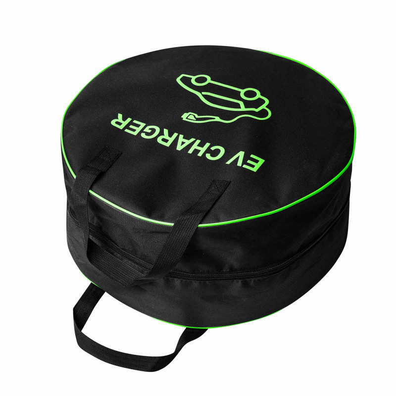 Akyga AK-EC-18 elektrinio automobilio įkroviklis Type 1 su LCD, 1 fazė, 16 A, 3.8 kW, 5 m