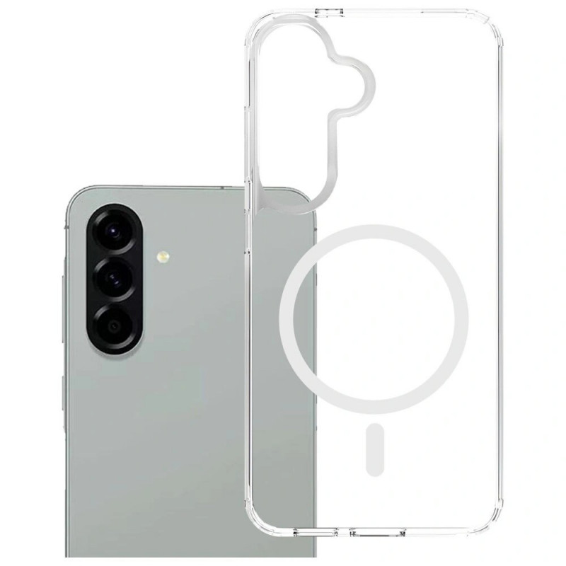 3MK Armor MagCase išmaniojo telefono Samsung Galaxy A57 dėklas, permatomas