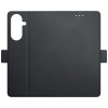 3MK Wallet Case dėklas Samsung Galaxy A27 5G telefonui, juodas
