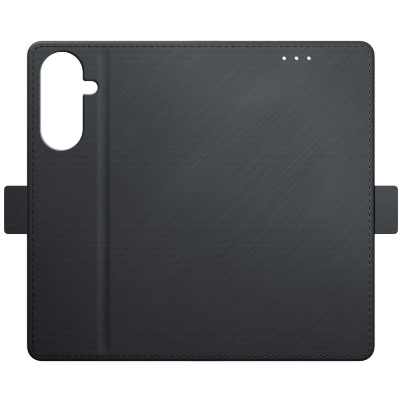 3MK Wallet Case dėklas Samsung Galaxy A27 5G telefonui, juodas