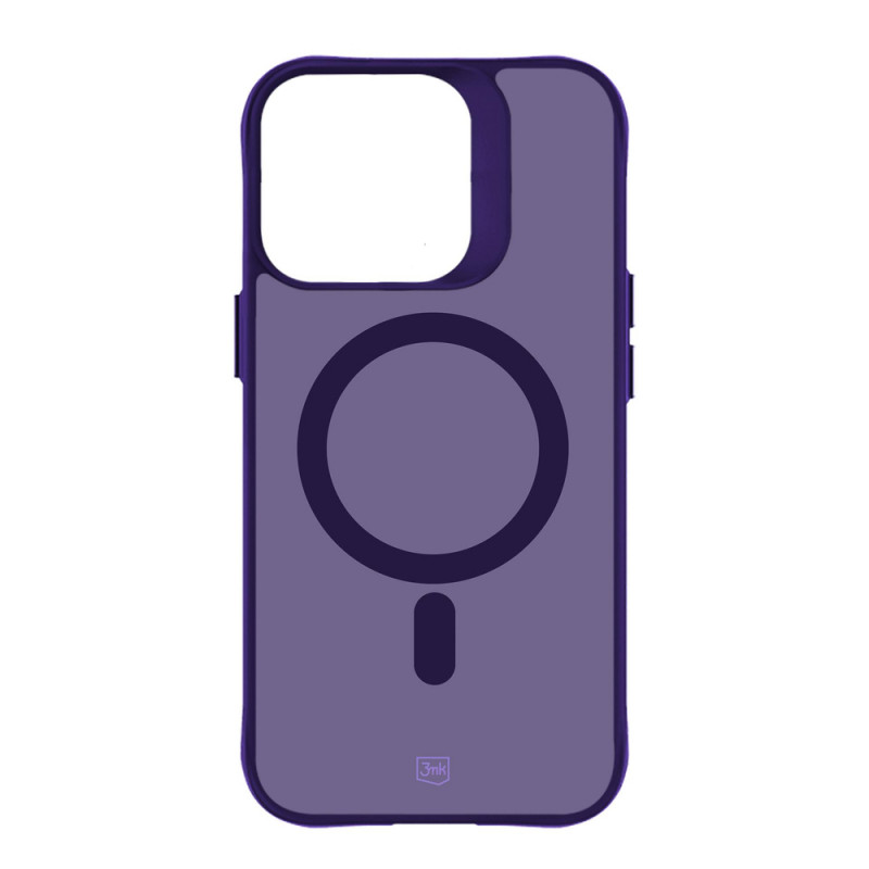 3MK Smoke MagCase dėklas Apple iPhone 16 Pro Max, purpurinis
