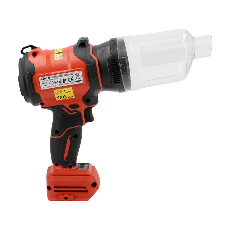YATO YT-829385 pūstuvas-siurblys, 18 V