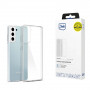 3MK Clear Case išmaniojo telefono dėklas Samsung Galaxy S21+ Plus, permatomas
