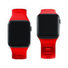 3mk silikoninis laikrodžio dirželis Apple Watch 38/40/41 mm, raudonas