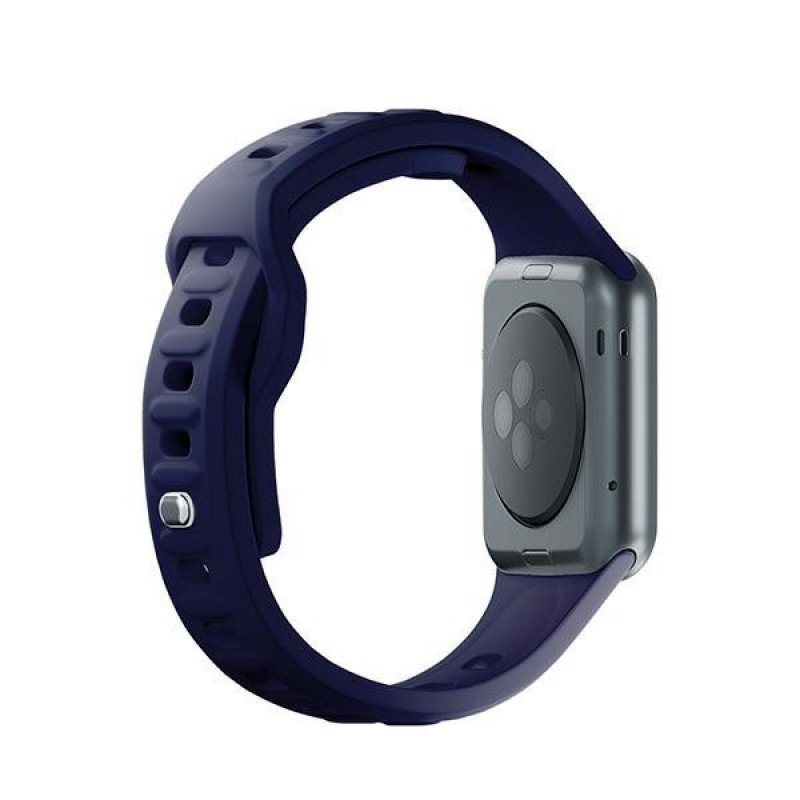 3mk silikoninis laikrodžio dirželis Apple Watch 42/44/45/49 mm, ocean blue