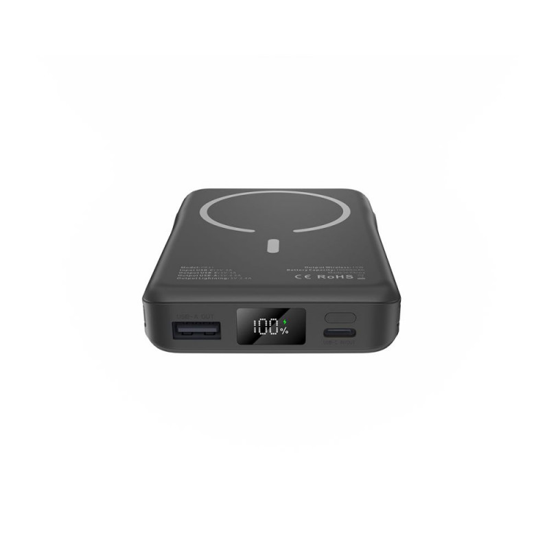 Tech-Protect PB31 LifeMag MagSafe 10000 mAh, 15 W, juodas, power bank