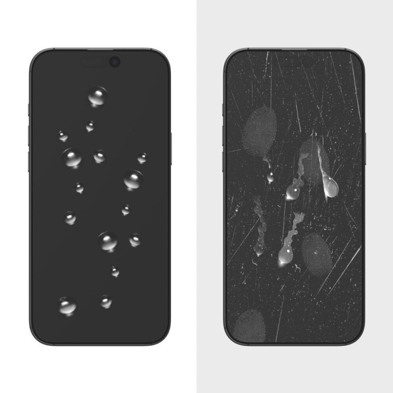 Tech-Protect Glass Fit+ grūdintas stiklas, skirtas Xiaomi Poco M7, juodas (2 vnt.)