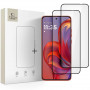 Tech-Protect Glass Fit+ grūdintas stiklas skirtas Motorola Edge 50 Neo / 60 Neo, juodas (2 vnt.)