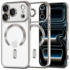 Tech-Protect MagFlex MagSafe dėklas Apple iPhone 17 Pro Max, Shiny Silver