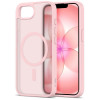 Tech-Protect BasicMag MagSafe dėklas Apple iPhone 16e / 17e, matinė soft pink spalvos