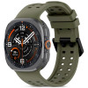Tech-Protect Silicone Air apyrankė, skirta Samsung Galaxy Watch Ultra 1 / 2 (2024-2026) 47 mm, Olive Green