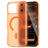 Tech-Protect Magslim MagSafe dėklas Apple iPhone 17 Pro Max, matinis kosminis oranžinis