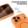 Tech-Protect Magslim MagSafe dėklas Apple iPhone 17 Pro Max, matinis kosminis oranžinis