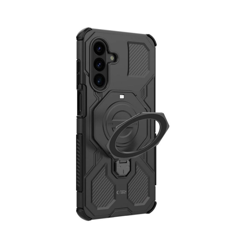 Tech-Protect TacticStand MagSafe dėklas Samsung Galaxy A17 / A18 4G / 5G, matte black